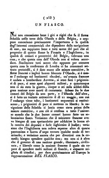 La voce della ragione giornale filosofico, teologico, politico, istorico e letterario