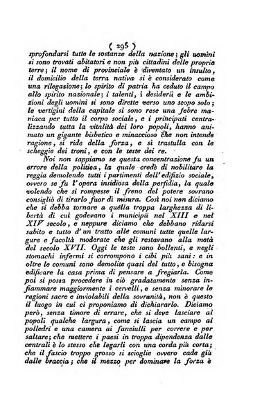 La voce della ragione giornale filosofico, teologico, politico, istorico e letterario