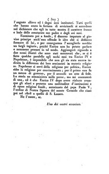 La voce della ragione giornale filosofico, teologico, politico, istorico e letterario