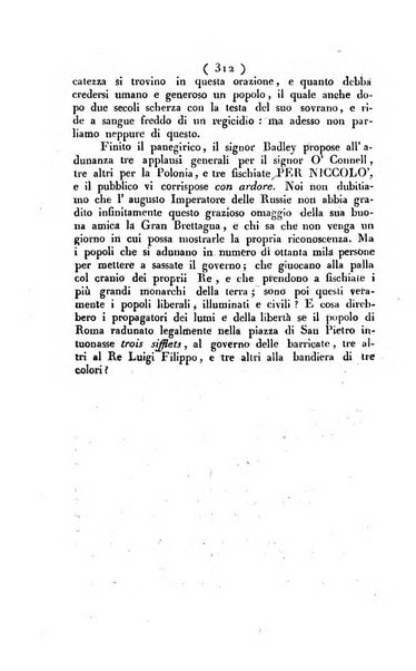 La voce della ragione giornale filosofico, teologico, politico, istorico e letterario