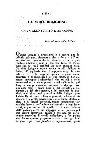 La voce della ragione giornale filosofico, teologico, politico, istorico e letterario