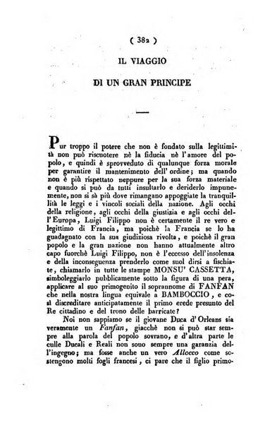 La voce della ragione giornale filosofico, teologico, politico, istorico e letterario