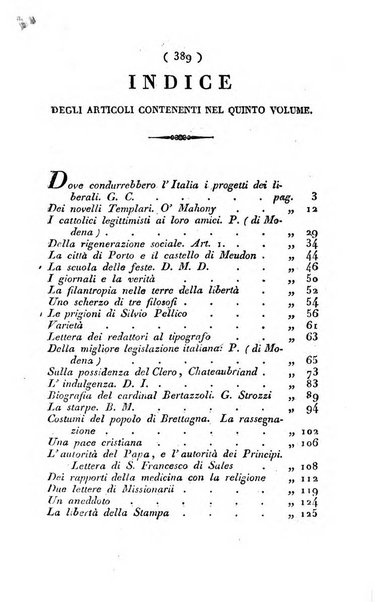 La voce della ragione giornale filosofico, teologico, politico, istorico e letterario