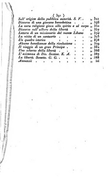 La voce della ragione giornale filosofico, teologico, politico, istorico e letterario