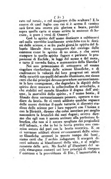 La voce della ragione giornale filosofico, teologico, politico, istorico e letterario