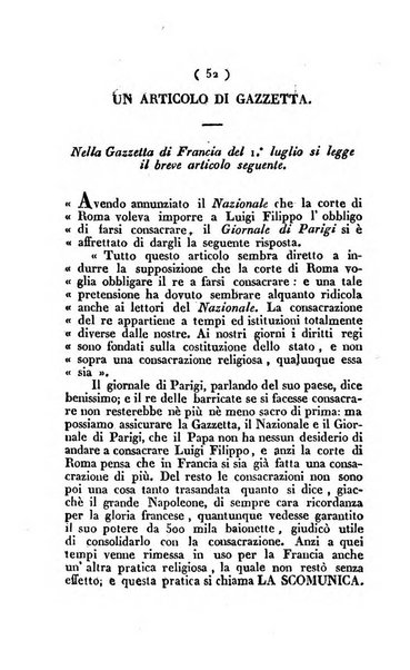 La voce della ragione giornale filosofico, teologico, politico, istorico e letterario