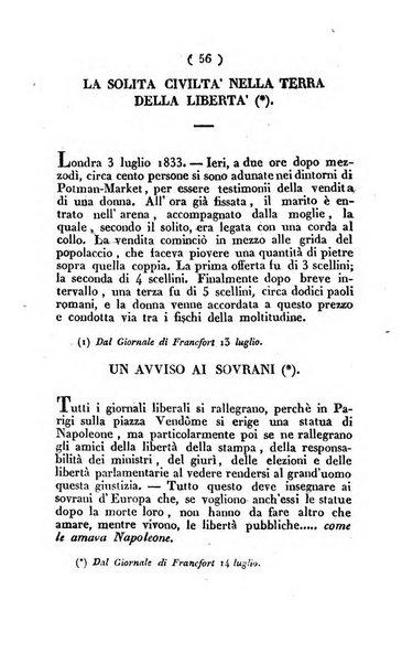 La voce della ragione giornale filosofico, teologico, politico, istorico e letterario