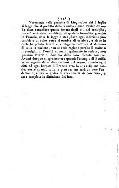 La voce della ragione giornale filosofico, teologico, politico, istorico e letterario