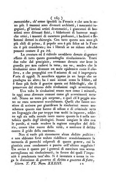 La voce della ragione giornale filosofico, teologico, politico, istorico e letterario