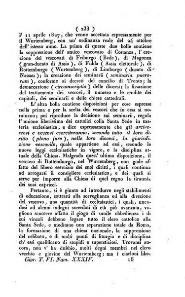 La voce della ragione giornale filosofico, teologico, politico, istorico e letterario