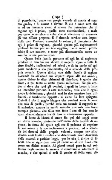 La voce della ragione giornale filosofico, teologico, politico, istorico e letterario