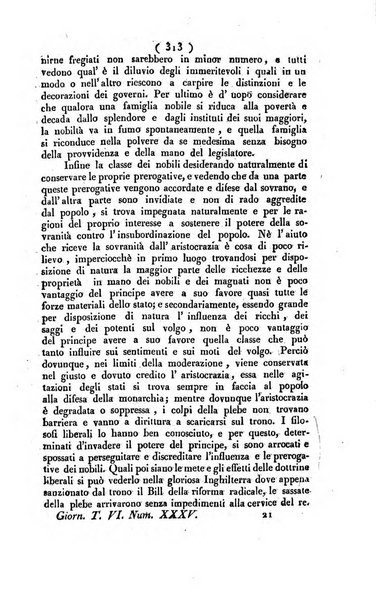 La voce della ragione giornale filosofico, teologico, politico, istorico e letterario