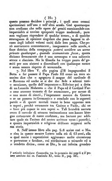 La voce della ragione giornale filosofico, teologico, politico, istorico e letterario