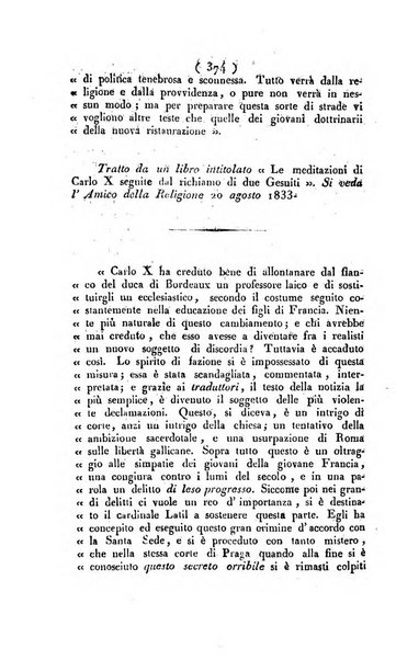 La voce della ragione giornale filosofico, teologico, politico, istorico e letterario