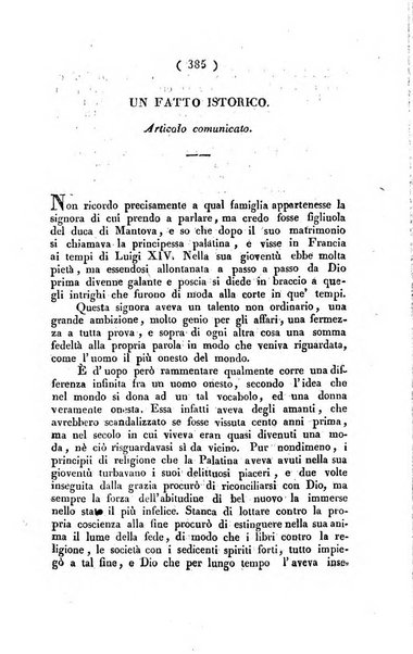 La voce della ragione giornale filosofico, teologico, politico, istorico e letterario