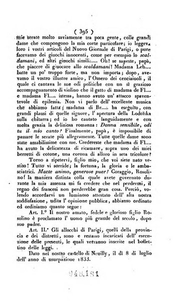 La voce della ragione giornale filosofico, teologico, politico, istorico e letterario