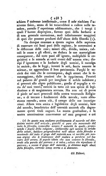 La voce della ragione giornale filosofico, teologico, politico, istorico e letterario