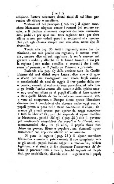 La voce della ragione giornale filosofico, teologico, politico, istorico e letterario