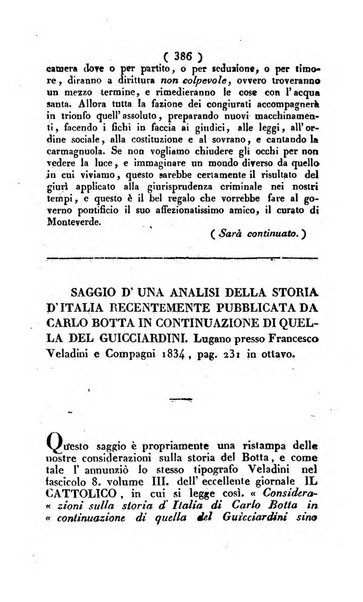 La voce della ragione giornale filosofico, teologico, politico, istorico e letterario