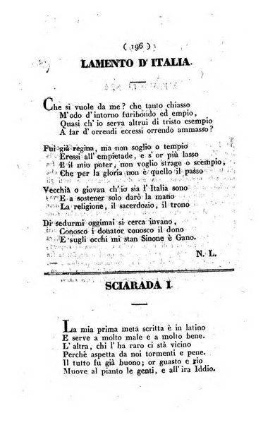 La voce della ragione giornale filosofico, teologico, politico, istorico e letterario