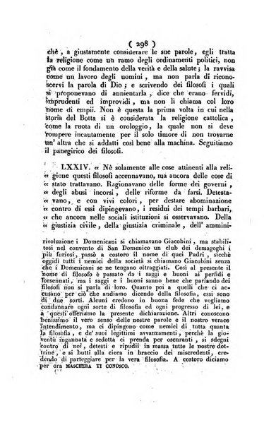 La voce della ragione giornale filosofico, teologico, politico, istorico e letterario