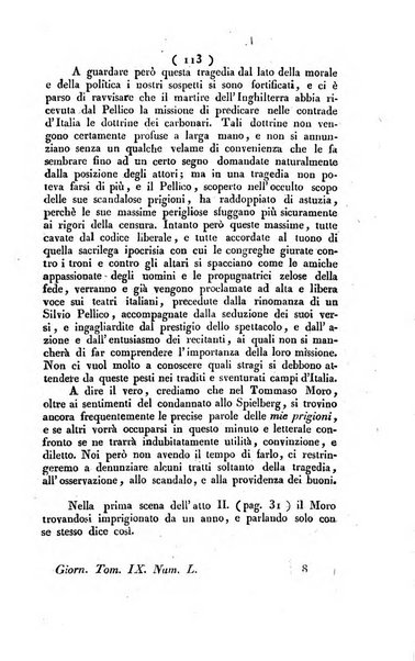 La voce della ragione giornale filosofico, teologico, politico, istorico e letterario