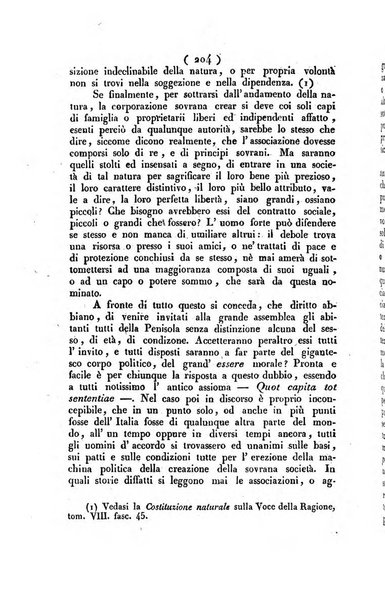 La voce della ragione giornale filosofico, teologico, politico, istorico e letterario