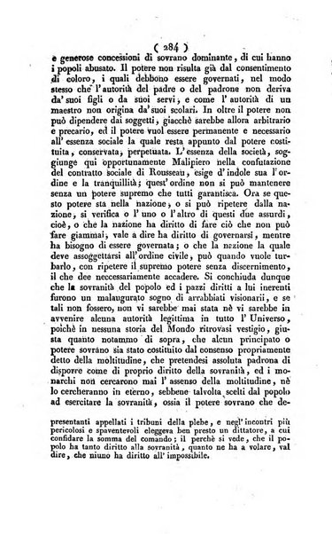 La voce della ragione giornale filosofico, teologico, politico, istorico e letterario