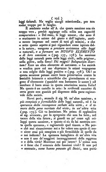 La voce della ragione giornale filosofico, teologico, politico, istorico e letterario