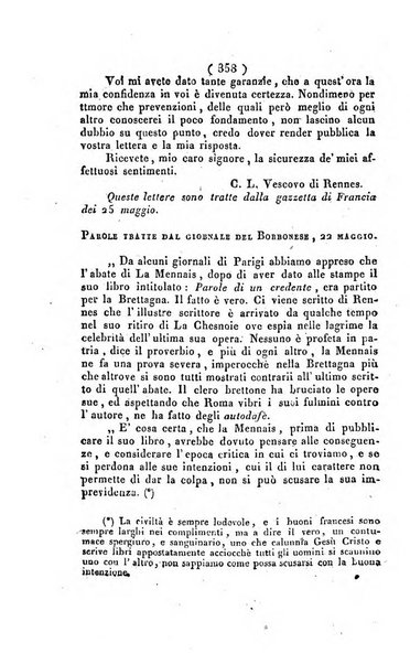 La voce della ragione giornale filosofico, teologico, politico, istorico e letterario