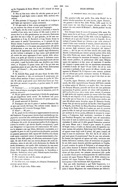 La voce della verità gazzetta dell'Italia centrale