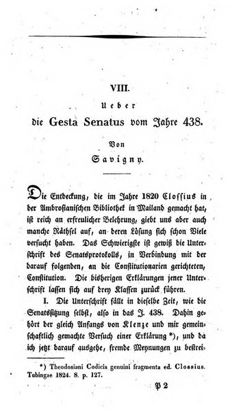 Zeitschrift fur geschichtliche Rechtswissenschaft