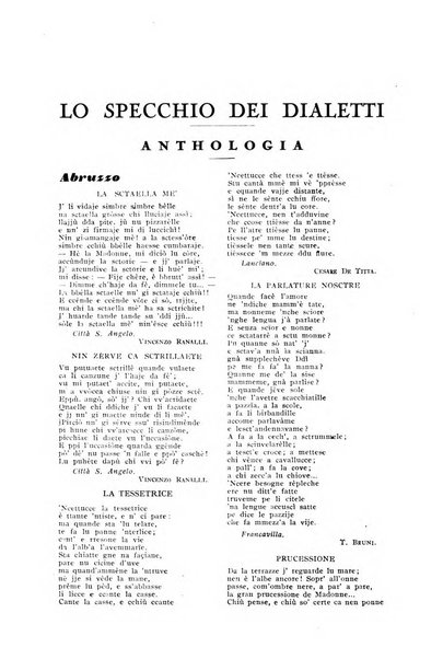 Rivista italiana di letteratura dialettale