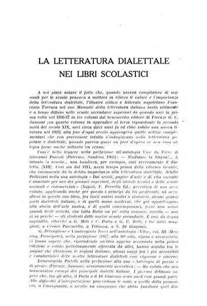 Rivista italiana di letteratura dialettale