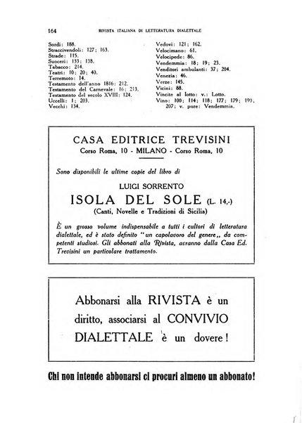 Rivista italiana di letteratura dialettale