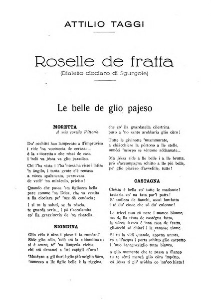 Rivista italiana di letteratura dialettale