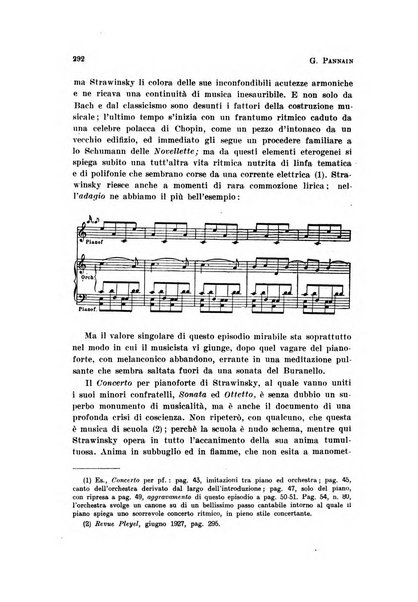 La rassegna musicale