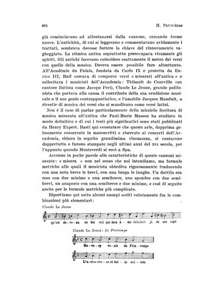 La rassegna musicale