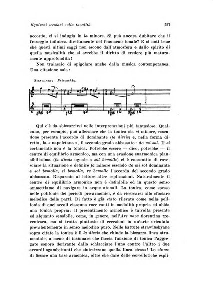 La rassegna musicale