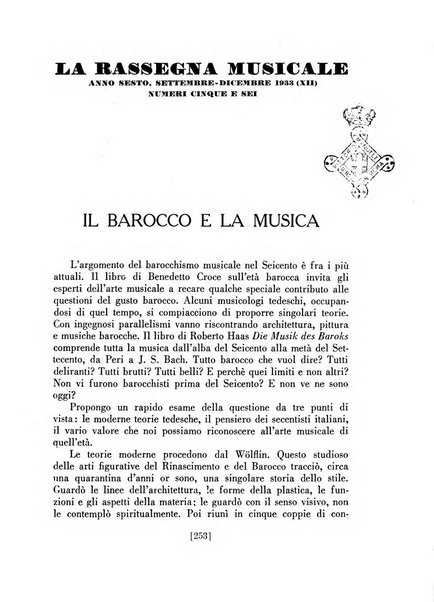 La rassegna musicale