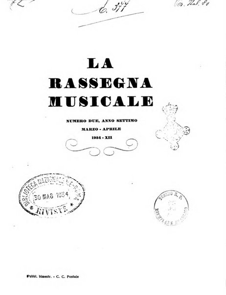 La rassegna musicale