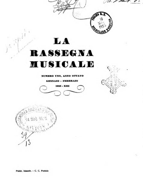 La rassegna musicale