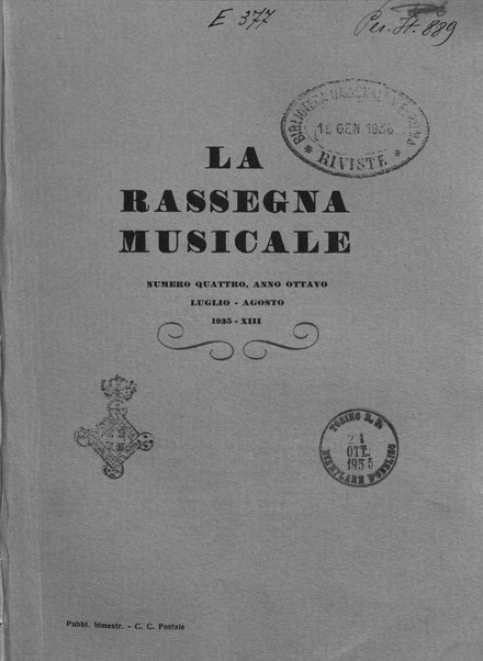 La rassegna musicale