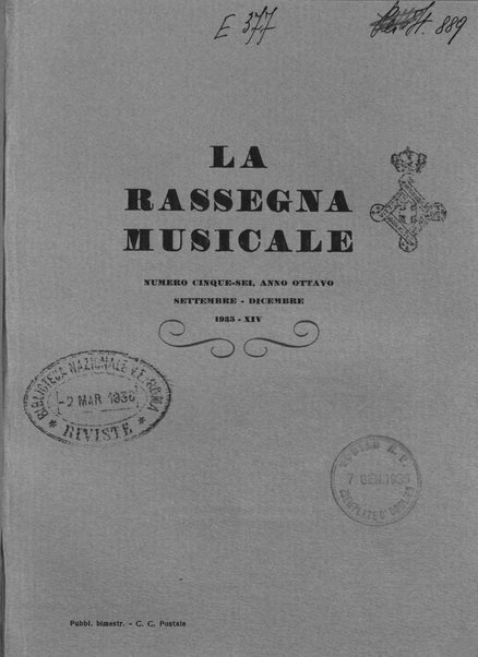 La rassegna musicale