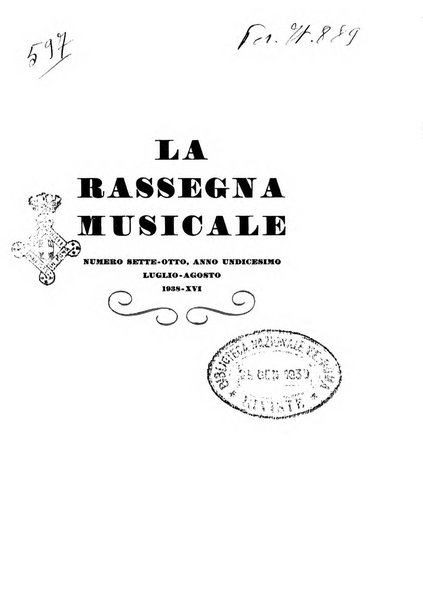 La rassegna musicale