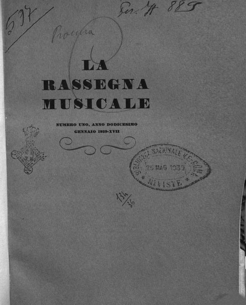 La rassegna musicale