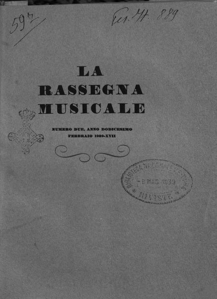 La rassegna musicale