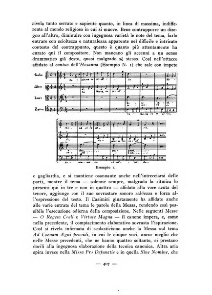 La rassegna musicale