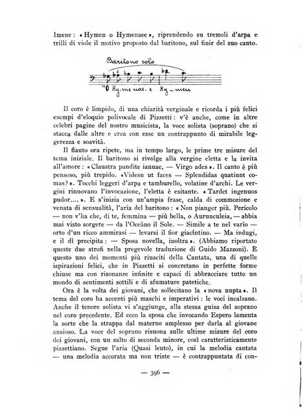 La rassegna musicale