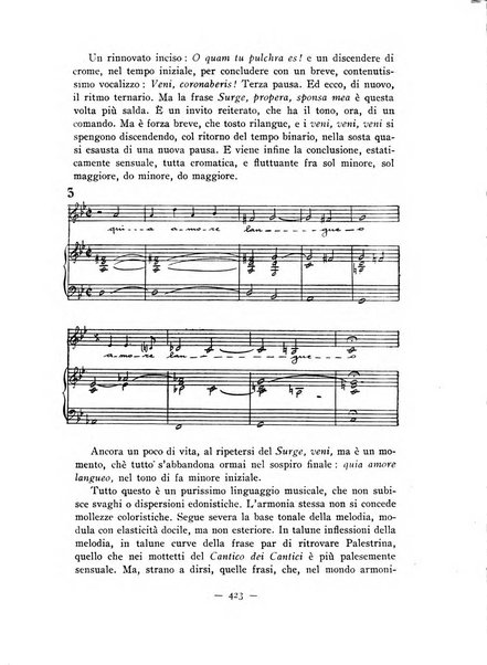 La rassegna musicale